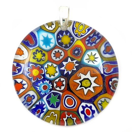 Wisiorek Murano Glass Oryginalne Srebro