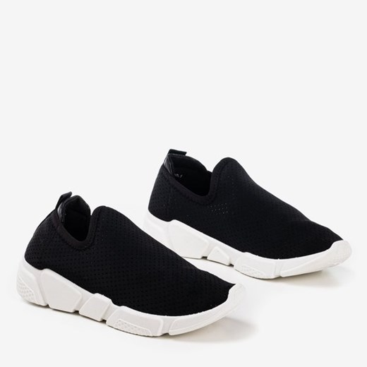 Buty sportowe damskie czarne Royalfashion.pl