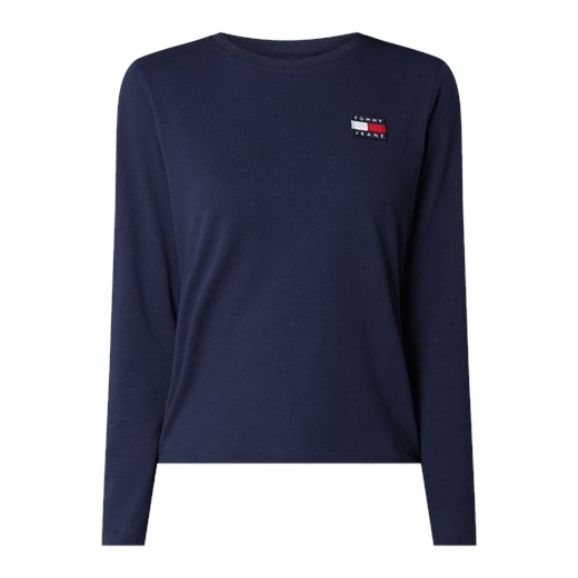 Bluzka z długim rękawem z naszywką z logo Tommy Jeans M Peek&Cloppenburg