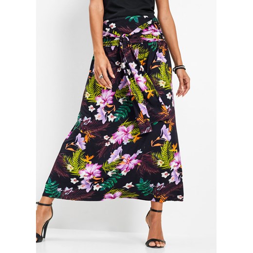 Spódnica Bonprix maxi w kwiaty