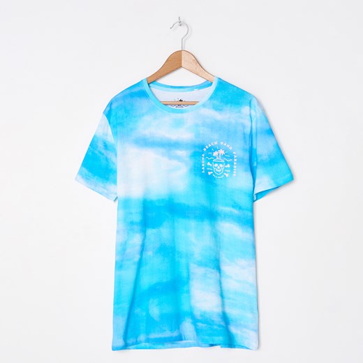 House - Koszulka tie-dye z nadrukiem - Biały House L