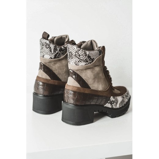 Workery damskie Fashion Manufacturer w abstrakcyjnym wzorze