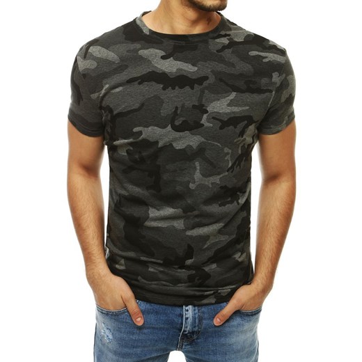 T-shirt męski moro grafitowy RX4139 Dstreet M promocja