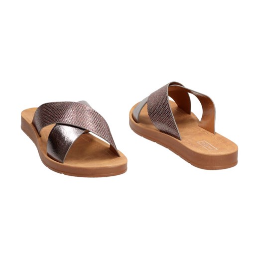 C. srebrne klapki damskie FILIPPO DK804/20 GM Suzana.pl 41 wyprzedaż SUZANA2