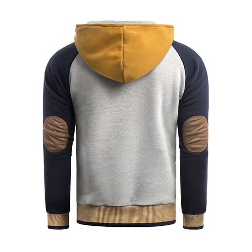 Wyprzedaż Bluza z kapturem AHEKO2M - siwa Risardi XXXL promocja