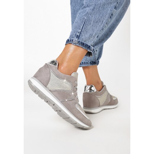 Szare Sneakersy Hype