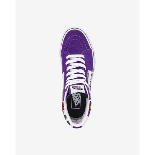 Vans Sk8-Hi Platform 2 Tenisówki Biały Fioletowy Wielokolorowy Vans 35 promocja BIBLOO
