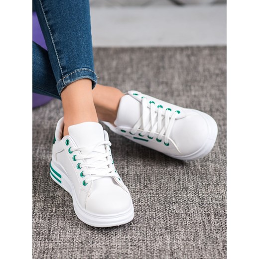 Buty sportowe damskie CzasNaButy sneakersy sznurowane
