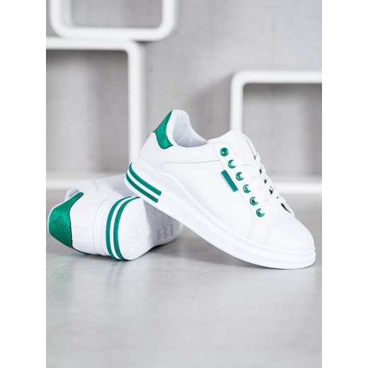 Buty sportowe damskie CzasNaButy sneakersy na wiosnę sznurowane
