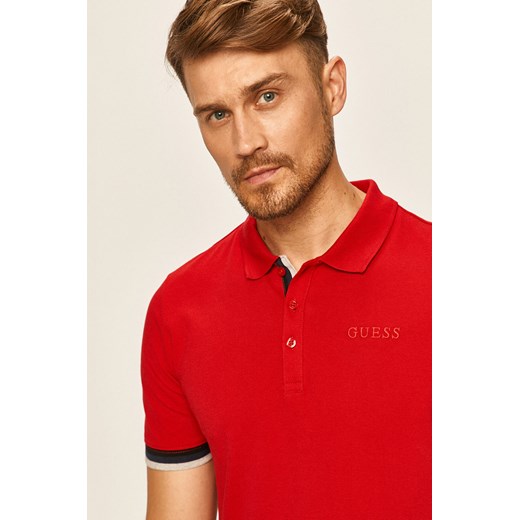 T-shirt męski Guess z krótkimi rękawami