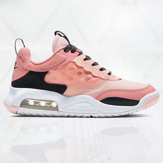 Buty sportowe damskie Jordan na wiosnę bez wzorów płaskie