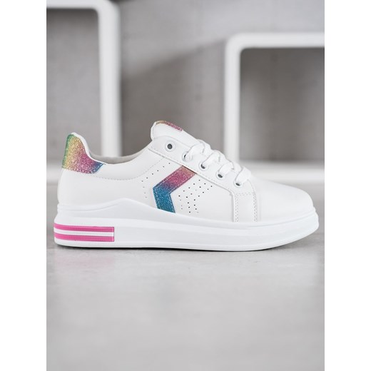 SNEAKERSY Z BROKATOWYMI WSTAWKAMI CzasNaButy 40 czasnabuty.pl