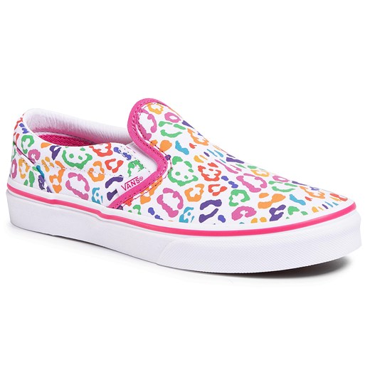 Trampki dziecięce białe Vans bez zapięcia