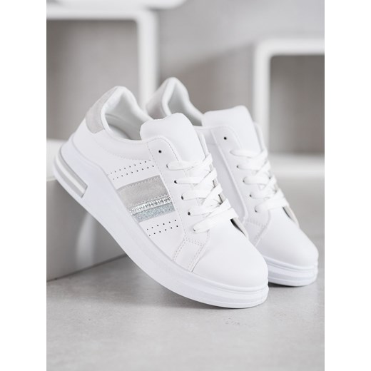 Buty sportowe damskie CzasNaButy sneakersy płaskie sznurowane