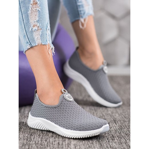 Buty sportowe damskie CzasNaButy na płaskiej podeszwie bez zapięcia