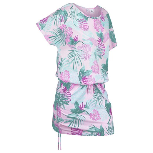 Sukienka Bonprix wielokolorowa w kwiaty