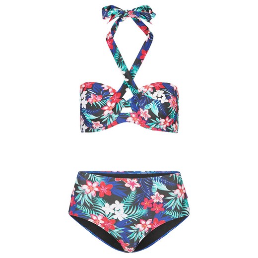 Bikini z biustonoszem balkonetką na fiszbinach (2 części) | bonprix