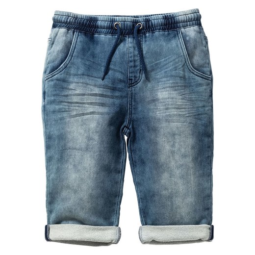 Bermudy dresowe w optyce dżinsowych | bonprix