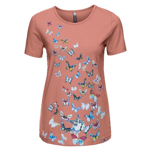 T-shirt z nadrukiem motyli | bonprix