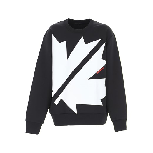 Dsquared Bluzy Dziecięce dla Chłopców, czarny, Poliester, 2019, 12Y 14Y 16Y Dsquared2 14Y RAFFAELLO NETWORK