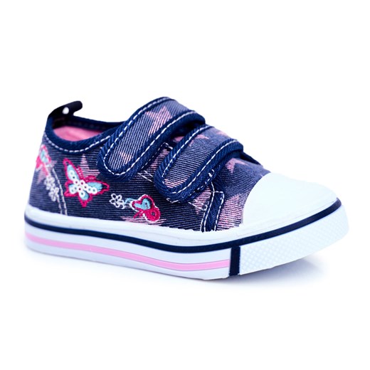 Trampki dziecięce Le Scarpe na rzepy