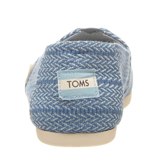 Slippersy "Classic" w kolorze błękitnym Toms 36,5 Limango Polska