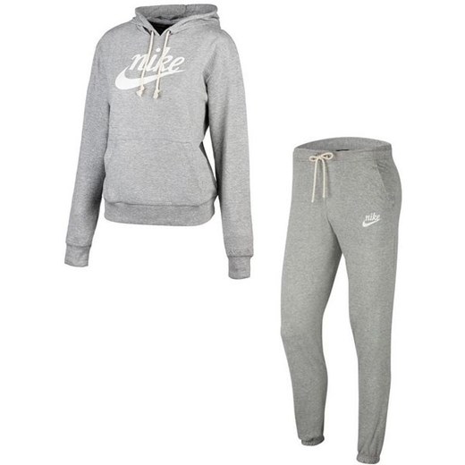 Komplet dresowy damski Gym Vintage Nike (szary melanż) Nike M okazja SPORT-SHOP.pl