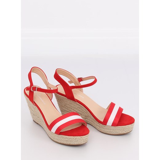 Espadryle na koturnie czerwone 38 mojbut.pl
