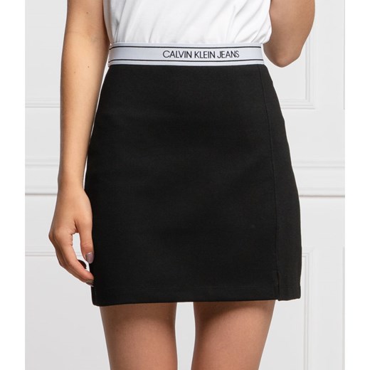 Spódnica czarna Calvin Klein mini