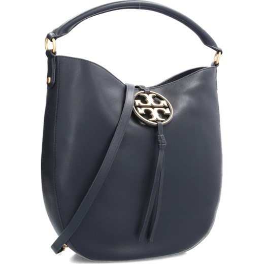TORY BURCH Skórzane hobo MILLER Tory Burch Uniwersalny Gomez Fashion Store