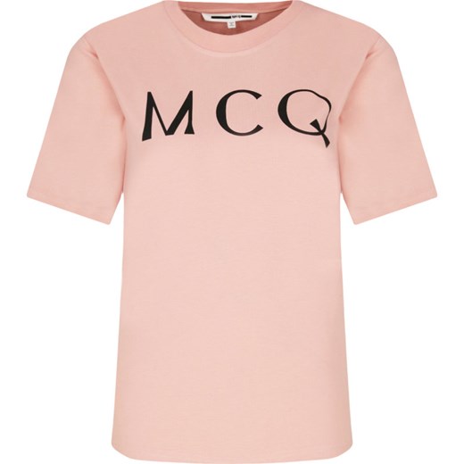 Bluzka damska McQ Alexander McQueen z krótkim rękawem