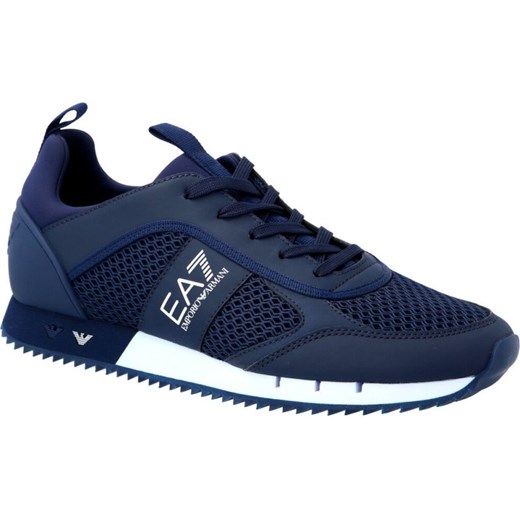 Emporio Armani buty sportowe męskie wiązane granatowe