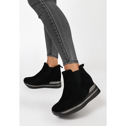Buty sportowe damskie Born2be sneakersy w stylu młodzieżowym gładkie
