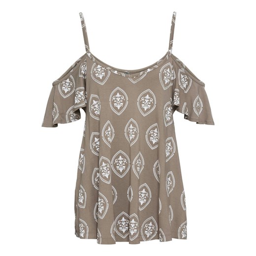 Shirt z wycięciami na ramionach | bonprix Bonprix 32/34 bonprix
