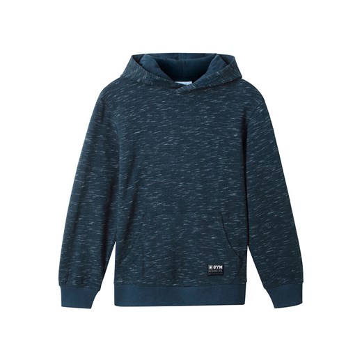 Bluza chłopięca melanżowa z kapturem | bonprix Bonprix 152/158 bonprix