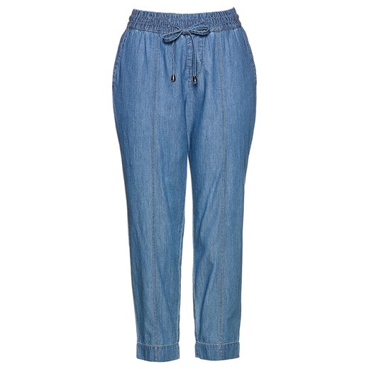 Lekkie dżinsy 7/8 z gumką w talii | bonprix Bonprix 36 bonprix