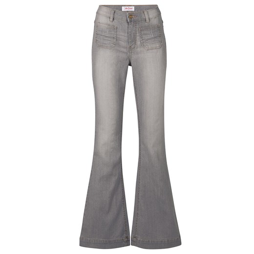 Wygodne dżinsy dzwony ze stretchem SLIM | bonprix Bonprix 34 bonprix