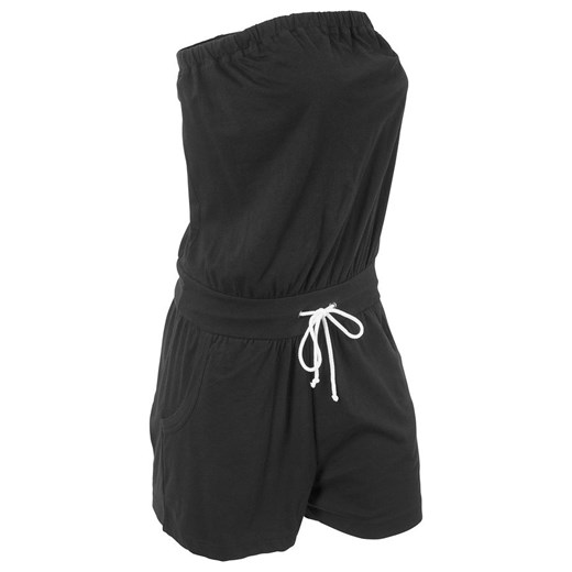 Kombinezon bawełniany bandeau, krótki | bonprix Bonprix 52/54 bonprix