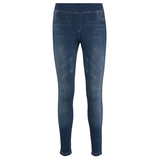 Legginsy o wyglądzie dżinsów | bonprix Bonprix 36/38 bonprix
