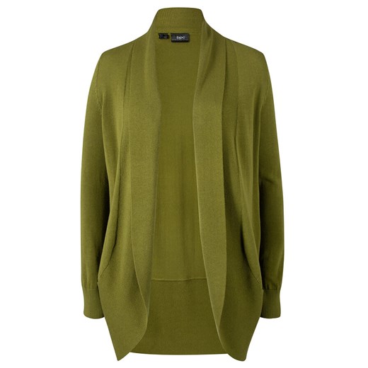 Sweter bez zapięcia, długi rękaw | bonprix Bonprix 48/50 bonprix
