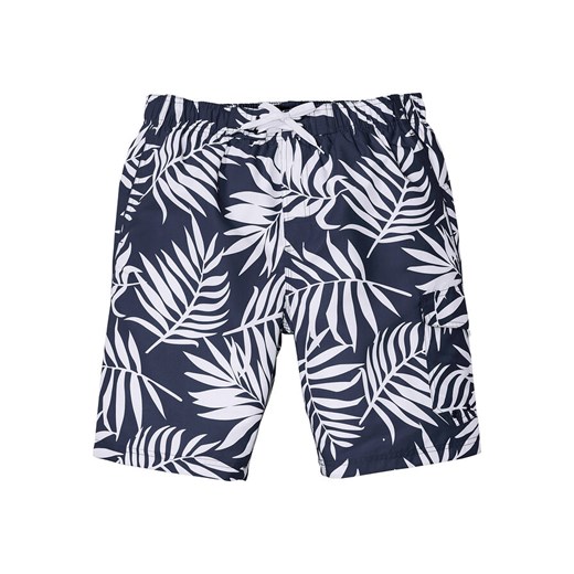 Bermudy plażowe z nadrukiem | bonprix Bonprix 48/50 (M) promocja bonprix