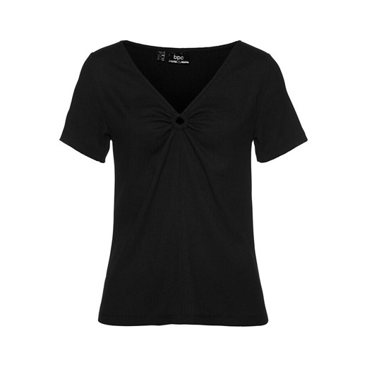 Shirt z marszczeniem | bonprix Bonprix 48/50 wyprzedaż bonprix