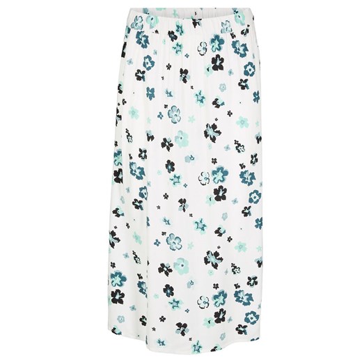 Spódnica midi z rozcięciem, w kwiaty | bonprix Bonprix 42 bonprix