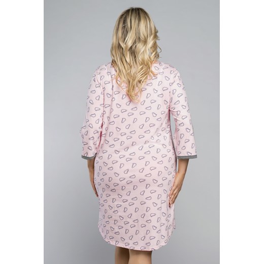 Koszula Nocna Ciążowa Model Loja r.3/4 Łosoś Italian Fashion M Bomawika