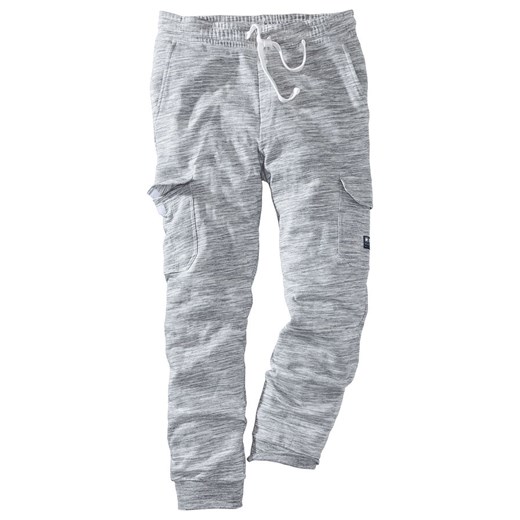 Spodnie sportowe z kieszeniami z boku nogawki | bonprix Bonprix 64/66 (3XL) bonprix