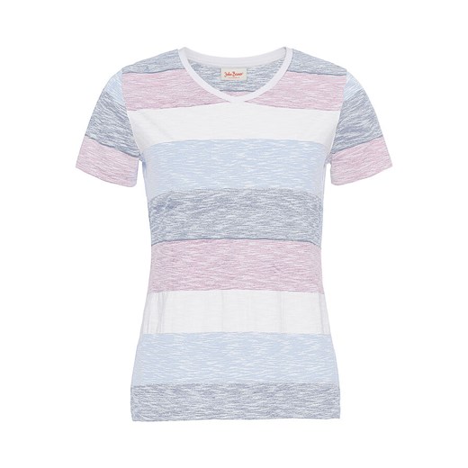 Shirt bawełniany w paski, krótki rękaw | bonprix Bonprix 44/46 bonprix okazyjna cena