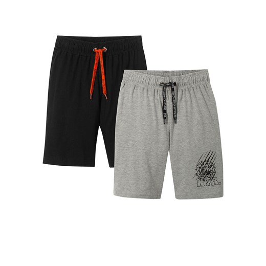 Spodenki shirtowe chłopięce (2 pary) | bonprix Bonprix 128 bonprix