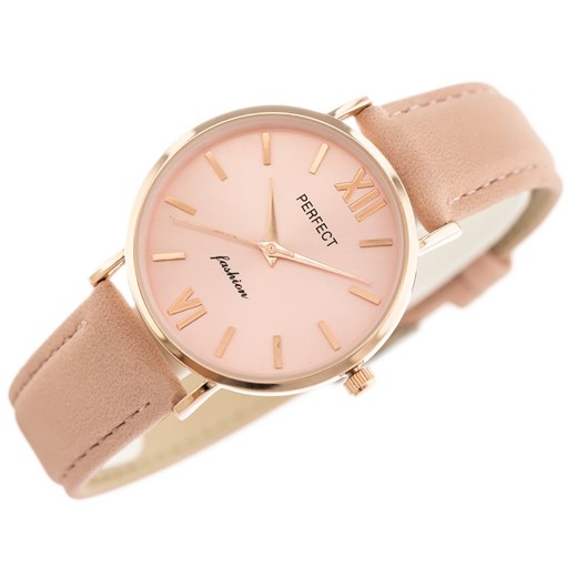 ZEGAREK DAMSKI PERFECT A3061 (zp883b) - pink IPS PLATING Perfect uniwersalny timeup.pl
