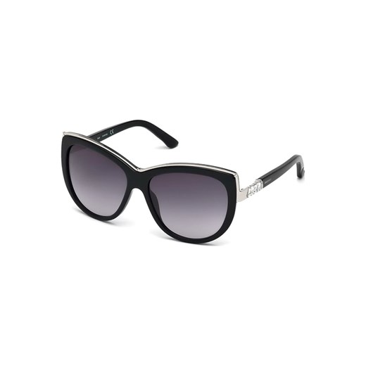 Okulary przeciwsłoneczne "SK0091-F" w kolorze czarno-srebrnym Swarovski 58 Limango Polska