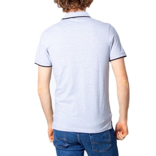 Jack Jones Koszulka Polo Mężczyzna - WH7-Paulos_Polo_SS_Noos_Color_137 - Szary Jack Jones M Italian Collection Worldwide